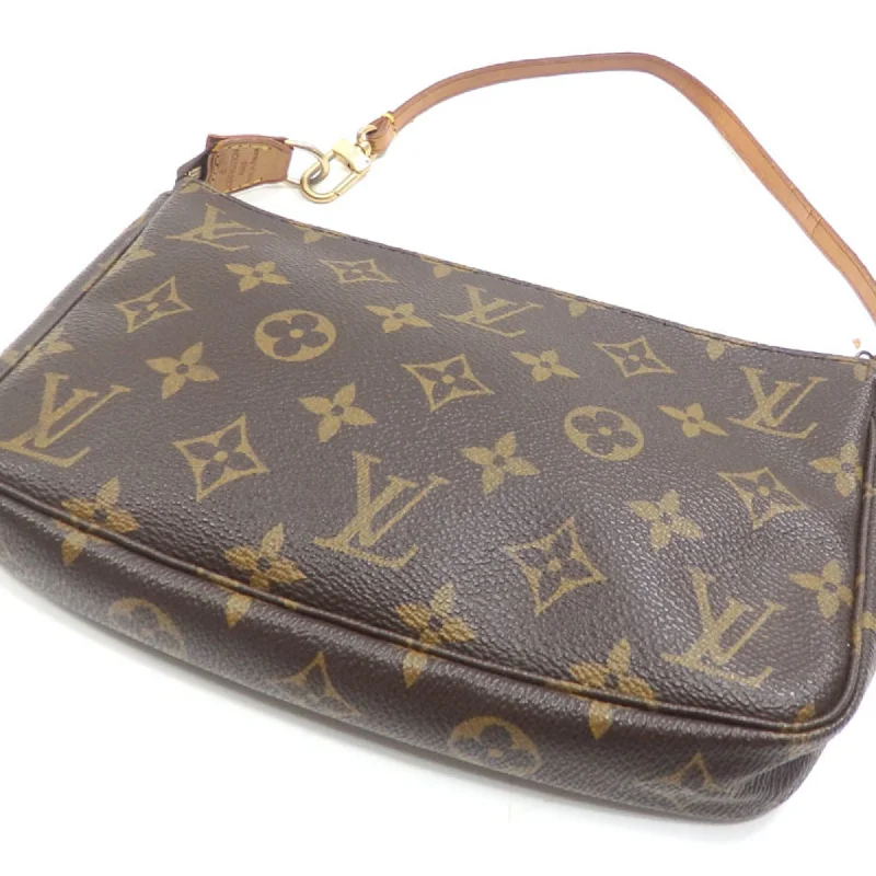 Louis Vuitton handbags with a metal - framed clasp for durabilityLOUIS VUITTON Monogram Pochette Accessory Ladies M40712 Hand