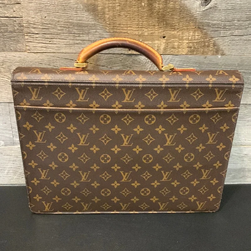 Louis Vuitton Capucines bags with smooth calfskin leather for luxuryLouis Vuitton Monogram Briefcase