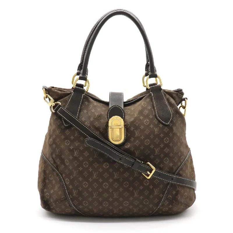 Louis Vuitton bags with a zippered interior pocket for better organizationLouis Vuitton Monogram Ideal Elegy Crossbody Bag Fuzan Brown M56696