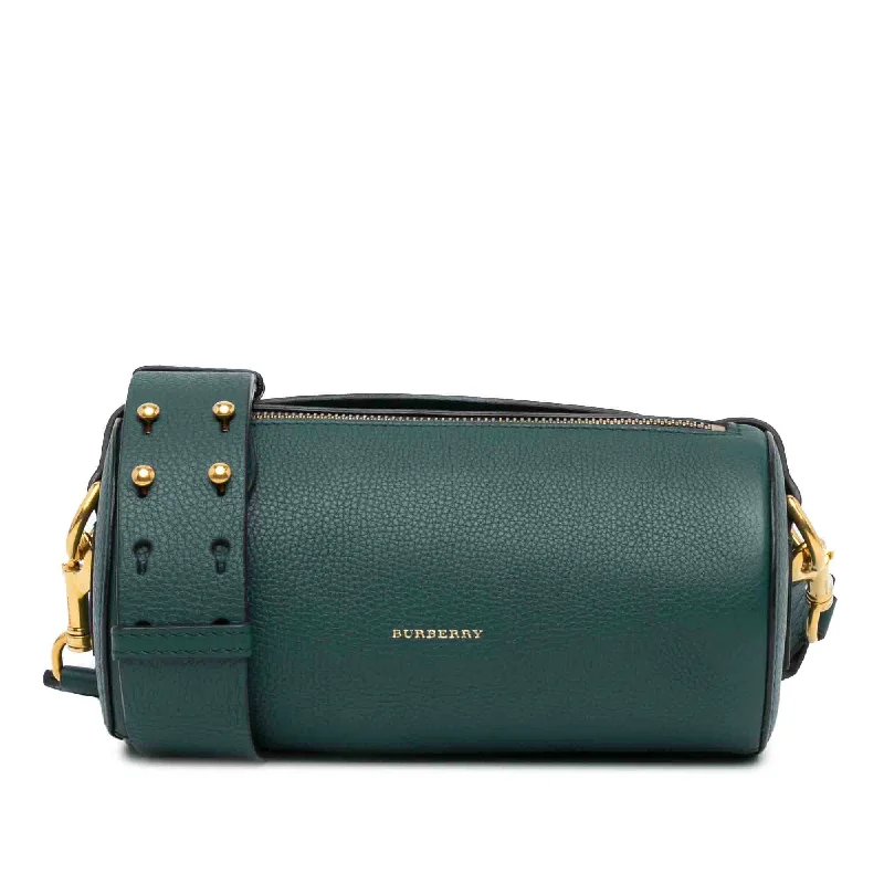 Best bags for photographersGreen Burberry Leather The Barrel Satchel