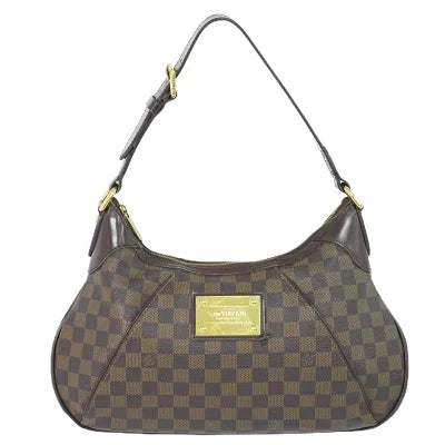 Louis Vuitton Alma bags with a leather - wrapped handle for a luxurious feelLouis Vuitton Thames GM Damier Ebene N48181