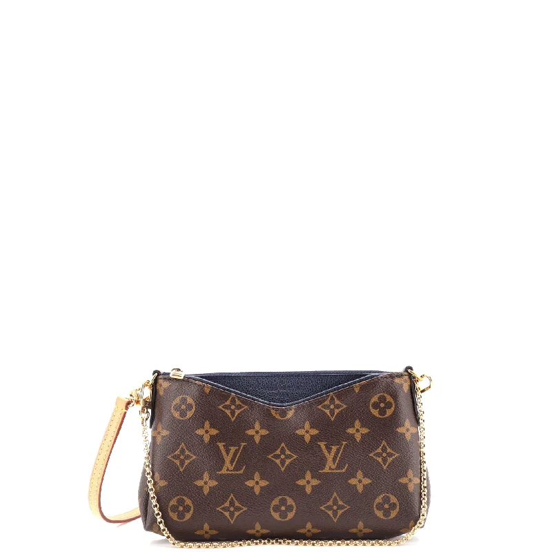 Mini bags for evening outPallas Clutch Monogram Canvas with Leather