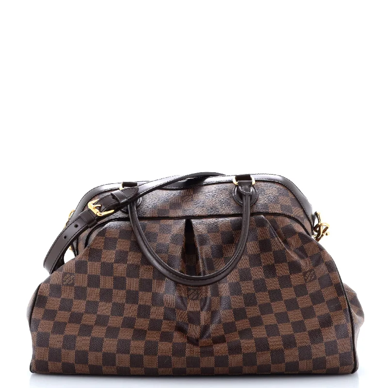 Customizable monogram bagsTrevi Handbag Damier GM