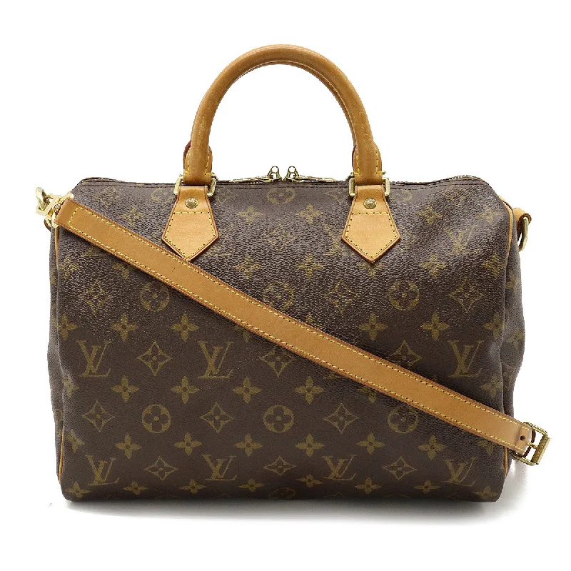 Ladies Louis Vuitton Petite Malle bags with a star - shaped charm for cutenessLouis Vuitton Speedy Bandouliere 30 M41112