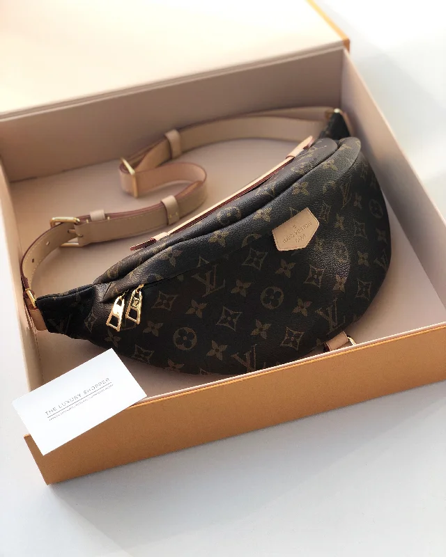 Louis Vuitton bags with a zip - around closure for enhanced securityLouis Vuitton Monogram Bumbag