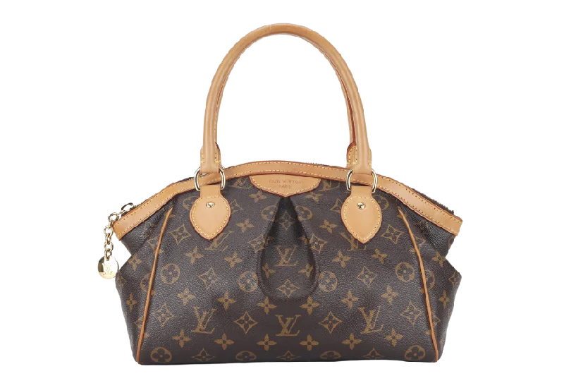 Louis Vuitton Alma bags featuring the signature top - handle designLOUIS VUITTON TIVOLI PM (M40143) MONOGRAM CANVAS WITH DUST COVER