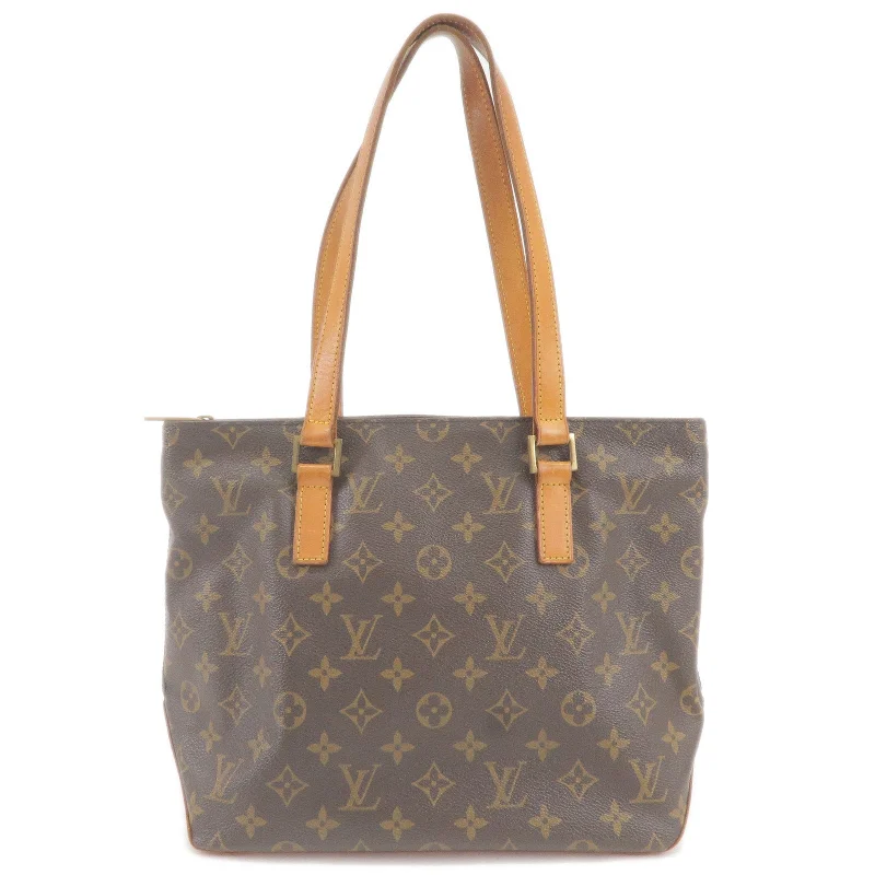 Louis Vuitton handbags with a metal - framed clasp for durabilityLouis Vuitton Monogram Cabas Piano Tote Bag M51141