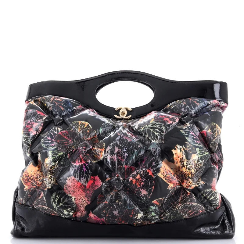 Best-selling designer bags 202531 Shopping Bag Quilted Printed Puffy Leather XL