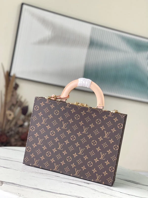 Louis Vuitton tote bags with a printed LV logo on the front for brand visibilityBC - LOUIS VUITTON BAGS - 576