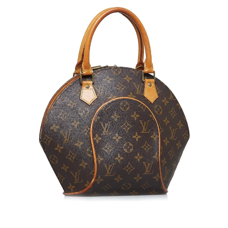 Louis Vuitton handbags with a patent - leather finish for a shiny lookLouis Vuitton Monogram Ellipse PM