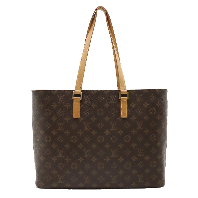 Ladies Louis Vuitton Capucines bags with gold - toned hardwareLouis Vuitton Luco Tote Bag M51155