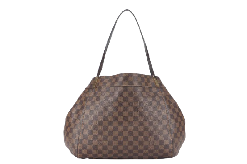 Ladies Louis Vuitton Capucines bags with gold - toned hardwareLOUIS VUITTON MARYLEBONE PM (N41215) DAMIER EBENE GOLD HARDWARE WITH DUST COVER