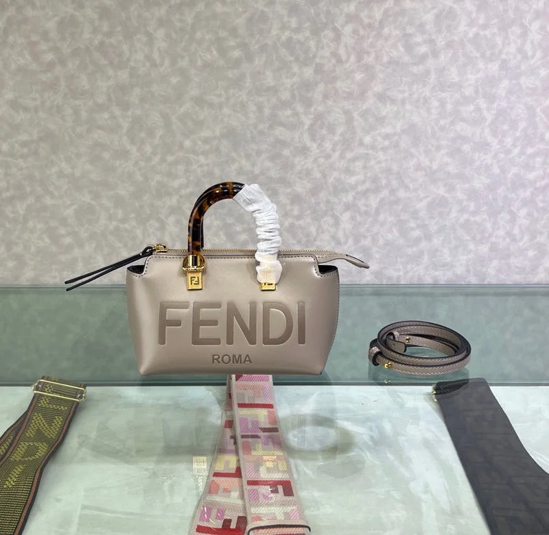 Fendi By The Way bags with a laser - cut leather detail for a modern and intricate lookBC - FENDI BAGS - 985