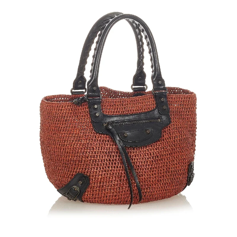 Best bags for weekend getawaysBalenciaga Motocross Classic Panier Basket Bag (SHG-26305)