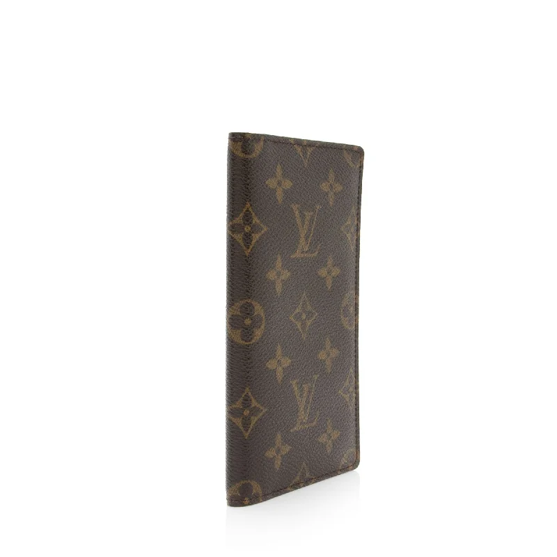 Ladies Louis Vuitton Petite Malle bags in a pastel color for a soft lookLouis Vuitton Vintage Monogram Canvas Pocket Agenda Checkbook Cover (SHF-L6iJGu)