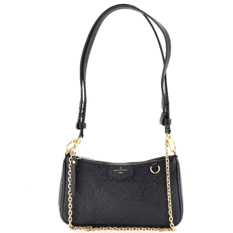 Luxury bags with chain strapsEasy Pouch on Strap Monogram Empreinte Leather