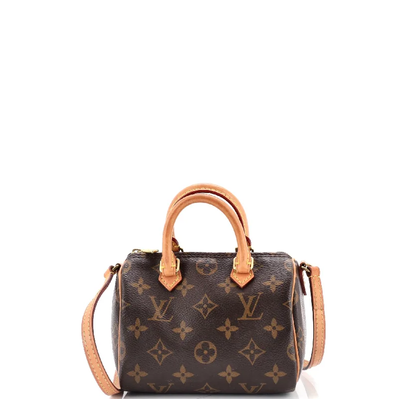 Designer bags with detachable strapsSpeedy Bandouliere Bag Monogram Canvas Nano