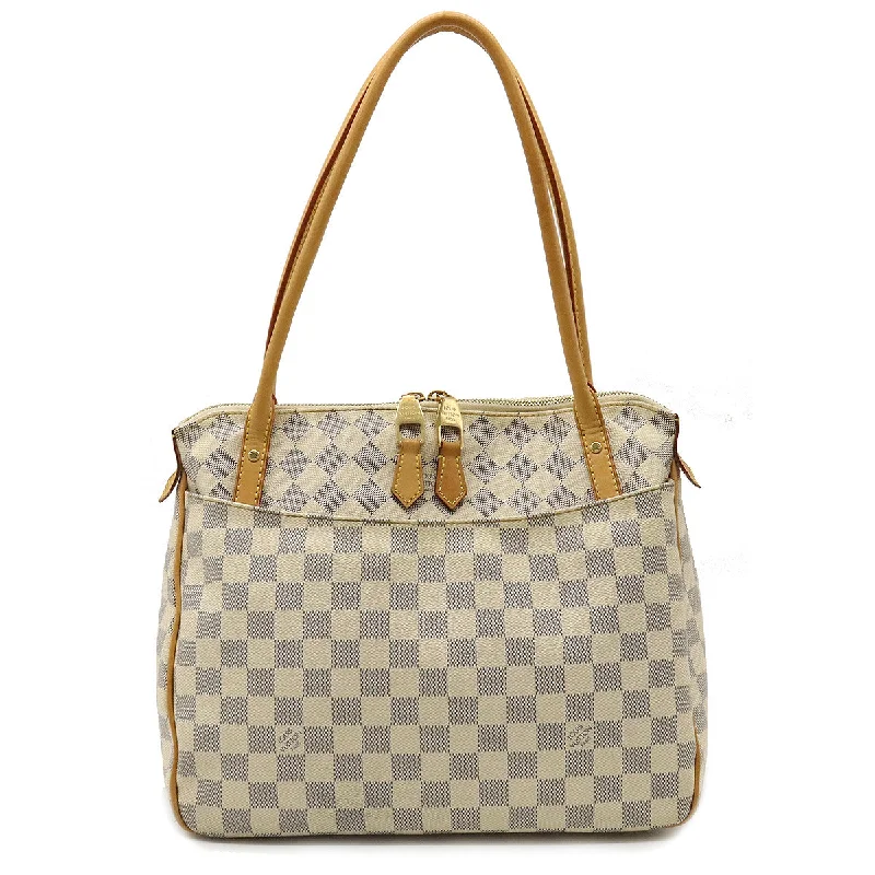 Ladies Louis Vuitton Capucines bags with a detachable shoulder strapLouis Vuitton Damier Azur Figeri PM Shoulder Bag N41176