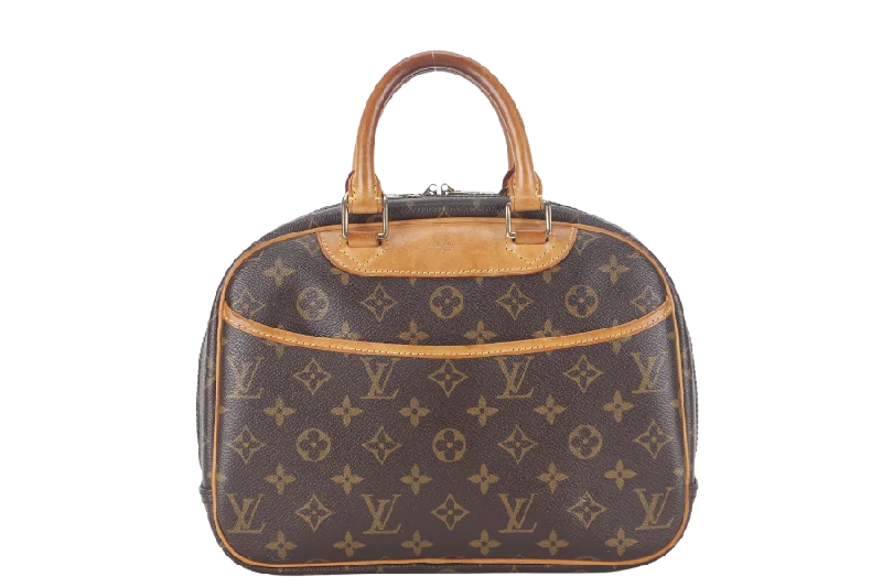 Ladies Louis Vuitton Petite Malle bags with a star - shaped charm for cutenessLOUIS VUITTON DEAUVILLE (M47270) MONOGRAM CANVAS GOLD HARDWARE NO DUST COVER