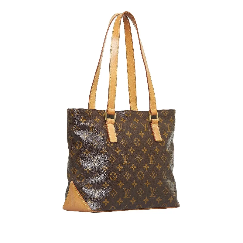 Louis Vuitton Alma bags with a monogram - embossed leather surfaceLouis Vuitton Monogram Cabas Piano