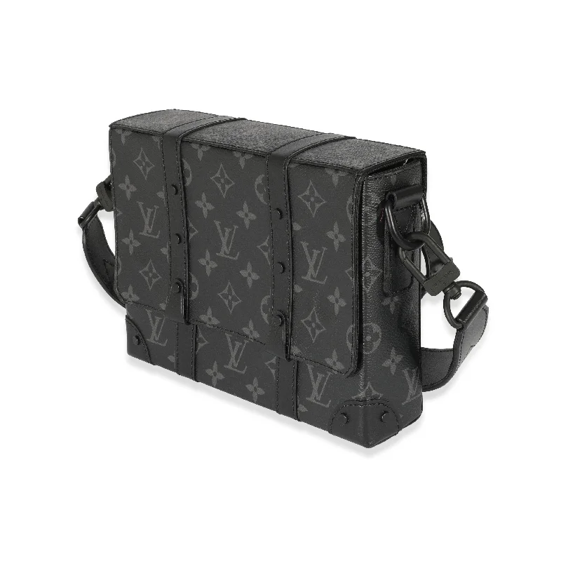 Louis Vuitton Twist bags with the iconic LV - turnlock closureLouis Vuitton Monogram Eclipse Trunk Messenger