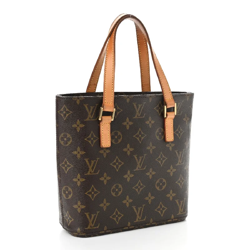 Louis Vuitton bags with a chain - link trim and a leather body for a modern edgeLOUIS VUITTON MONOGRAM VAVIN PM BAG