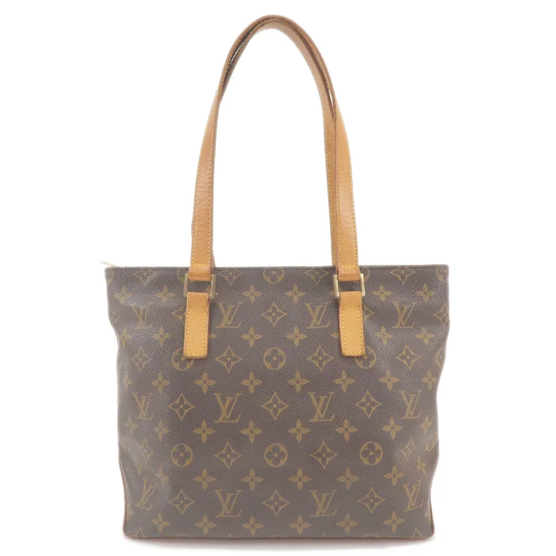 Louis Vuitton bags with a detachable mobile phone holder for convenienceLouis Vuitton Monogram Cabas Piano Tote Bag M51148