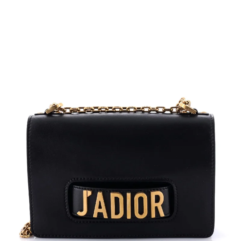 Affordable luxury bags J'Adior Flap Bag Leather Medium