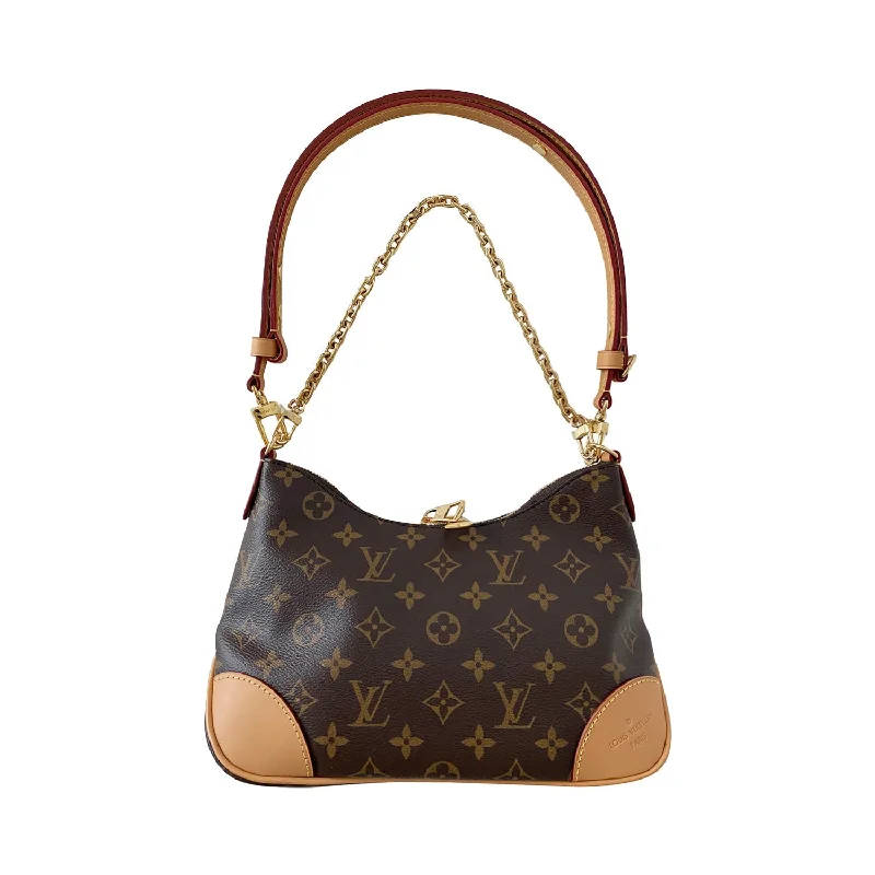 Louis Vuitton bags with a detachable mobile phone holder for convenienceLouis Vuitton Monogram Boulogne Bag