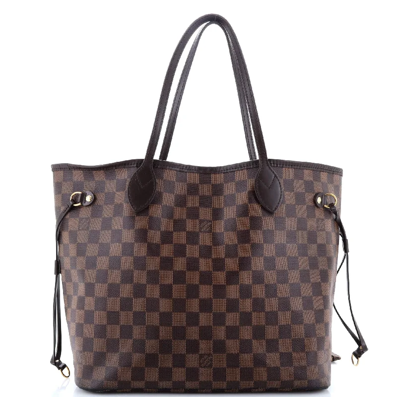 Designer bags with top handlesNeverfull NM Tote Damier MM