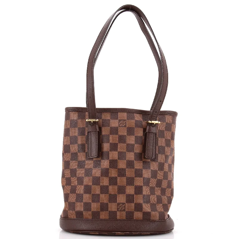 Large capacity travel bagsMarais Bucket Bag Damier