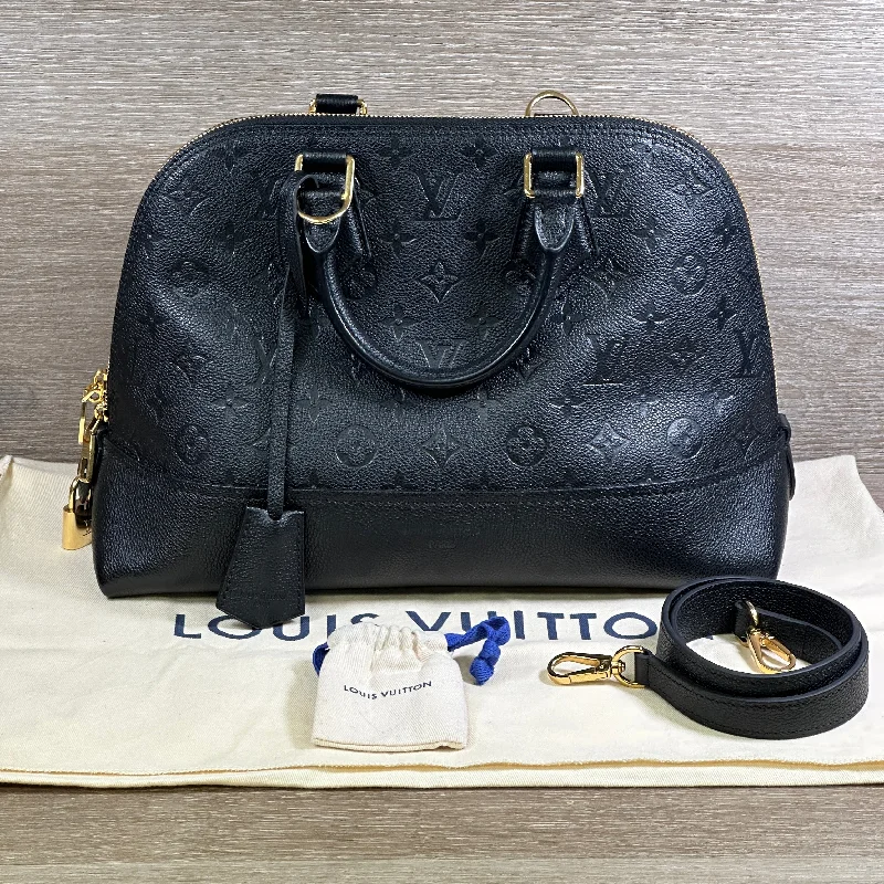 Small - sized Louis Vuitton Pochette Metis bags for a compact carryLouis Vuitton Monogram Empreinte Neo Alma PM - Black