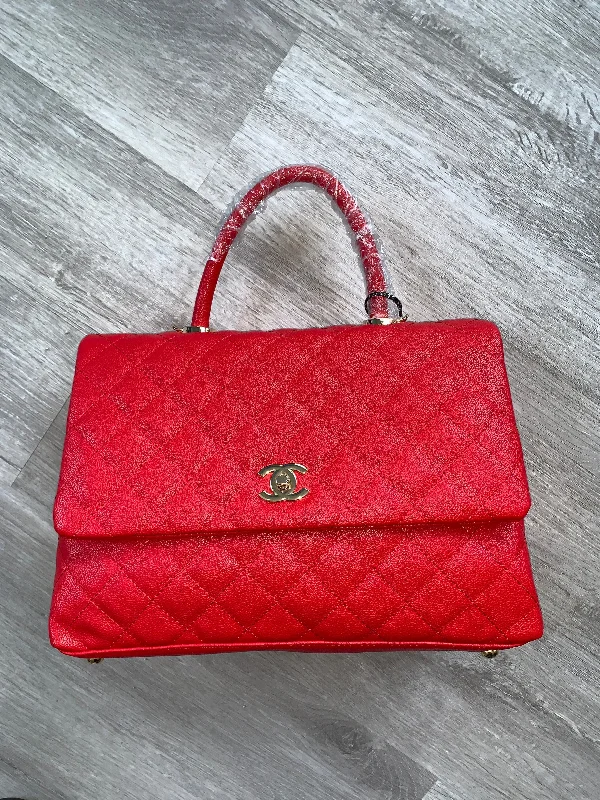 Chanel Handbag with Adjustable Strap for Comfort“BIG Red” Chanel handbag