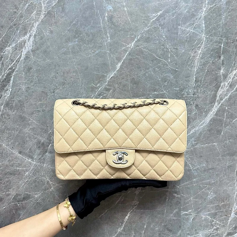 Chanel bags sale 2025Caviar Beige SHW No 12