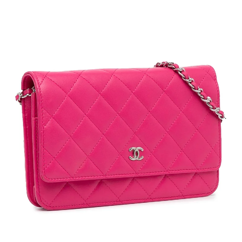 Chanel Luxury Handbag for High - End EventsChanel Classic Lambskin Wallet on Chain (rgu6gY)