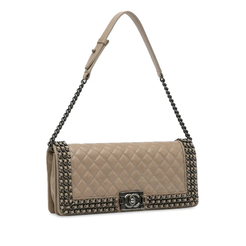 Chanel bags with modern touchesChanel Classic Long Boy Flap Bag (PRcNkO)