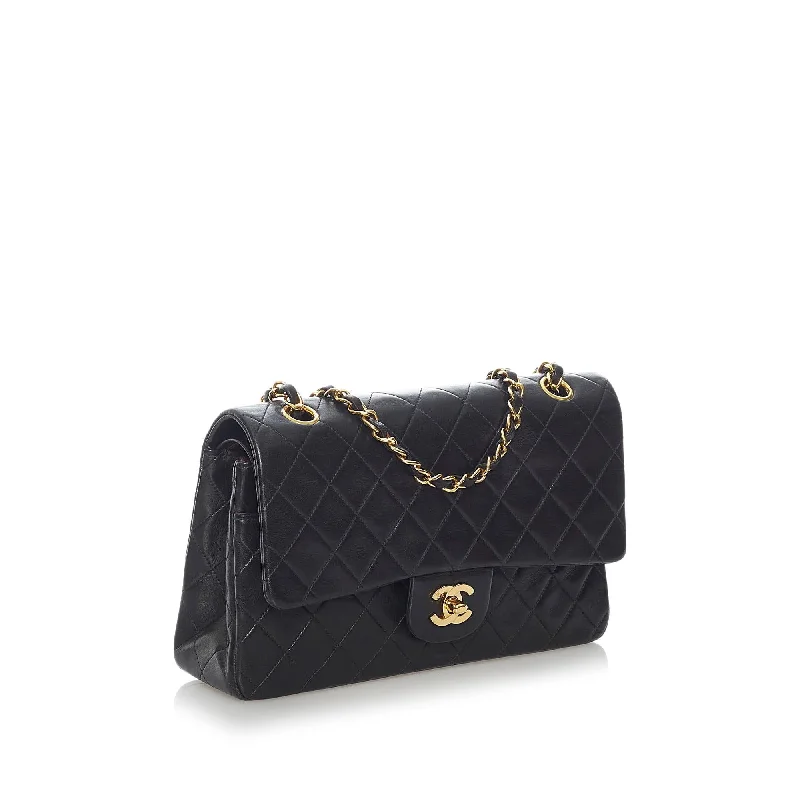 Chanel bags for women with a taste for high fashionChanel Classic Medium Lambskin Double Flap Bag (30669)