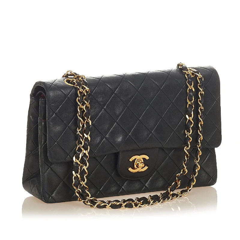 Chanel bags with exclusive seasonal releasesChanel Classic Medium Lambskin Leather Double Flap Bag (28016)