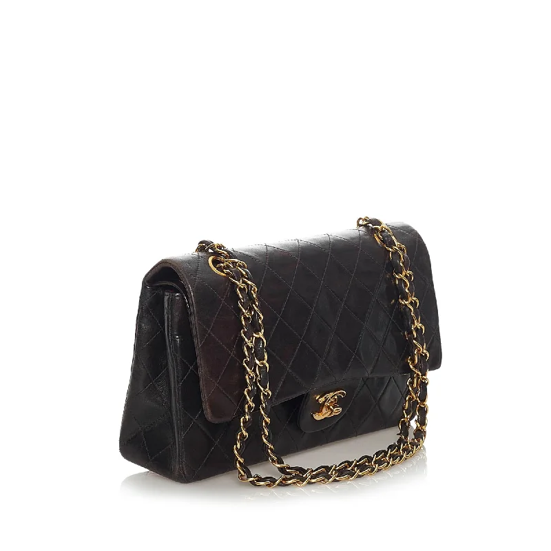 Chanel Small Crossbody Bag for TravelChanel Classic Medium Lambskin Leather Double Flap Bag (31351)