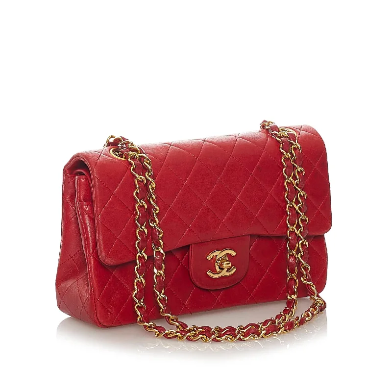 Chanel bags sale 2025Chanel Classic Small Lambskin Leather Single Flap Bag (28011)