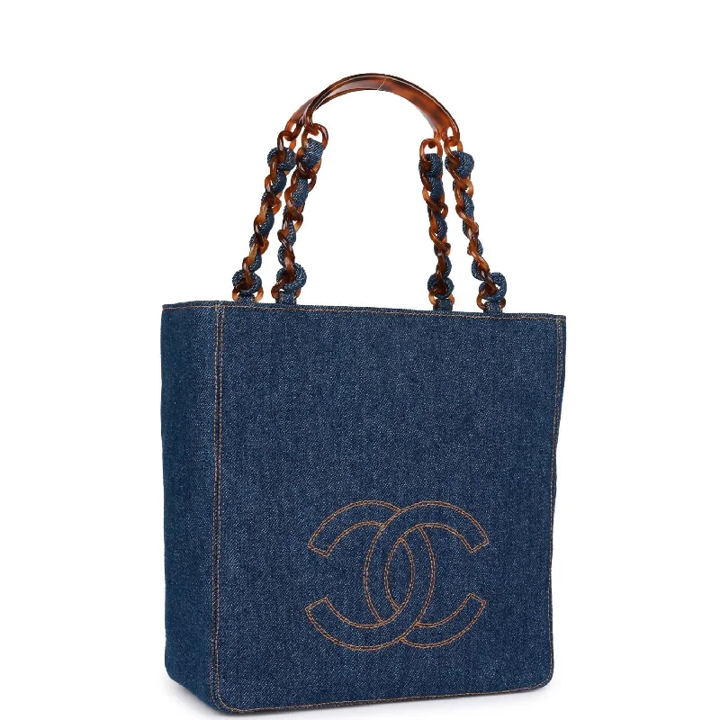 Chanel Small Crossbody Bag for TravelVintage Chanel CC Denim Tote Bag