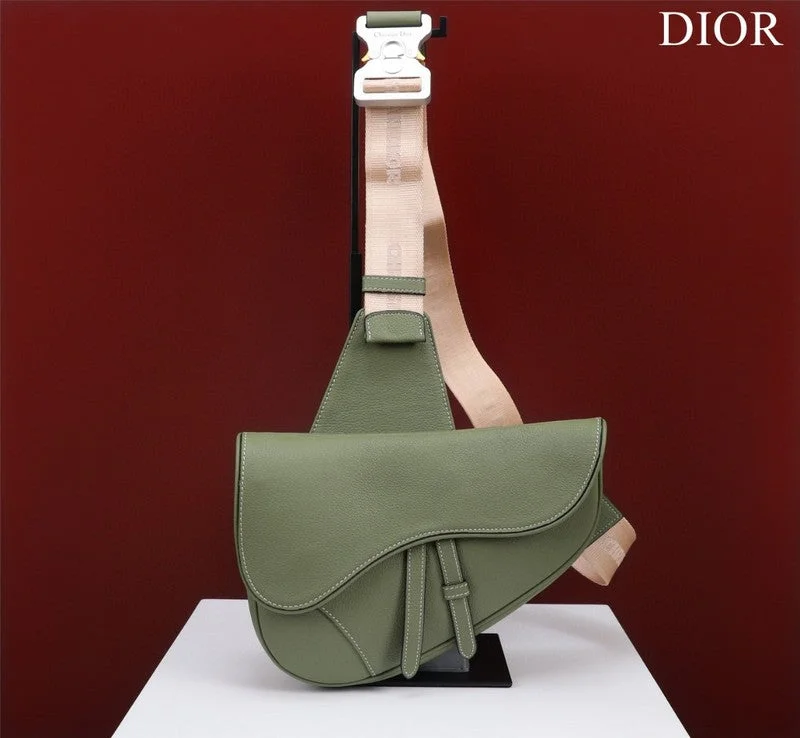 Christian Dior Saddle bags with a patent leather finish for a shiny lookBC - Dior Bags - 1986