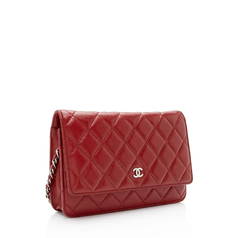 Chanel Colorful Handbag for Spring OutfitsChanel Lambskin Classic Wallet on Chain Bag (dAO7ph)