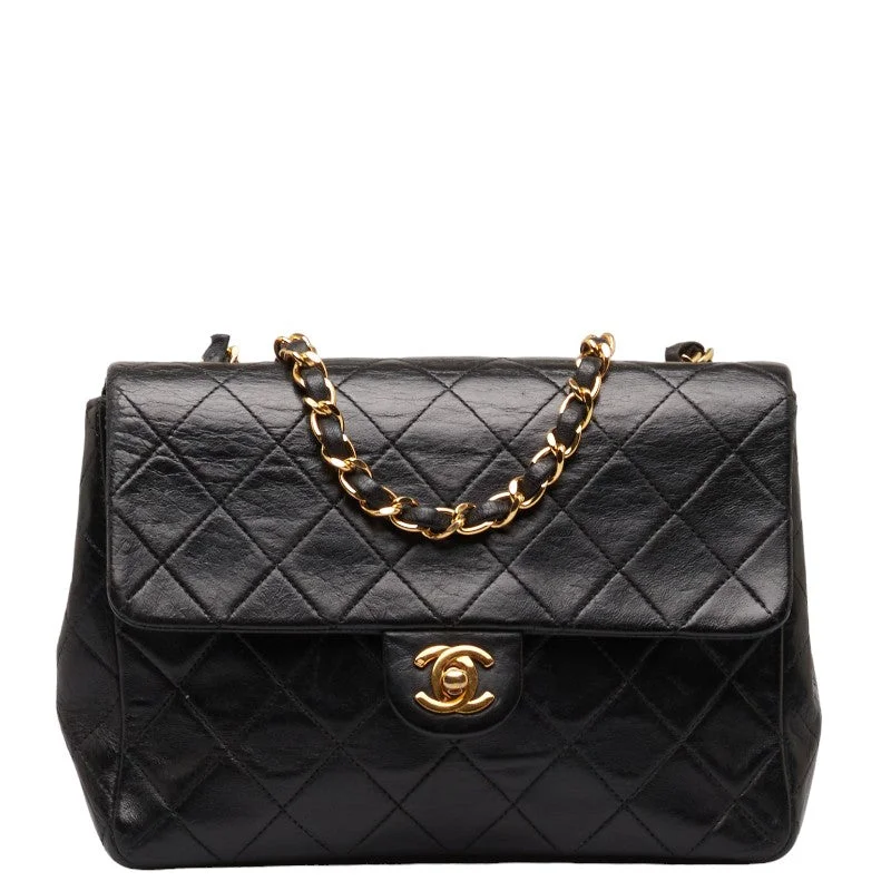 Chanel bags with exclusive seasonal designs and materialsChanel Matrasse Coco  Chain Shoulder Bag Black  S  Chanel