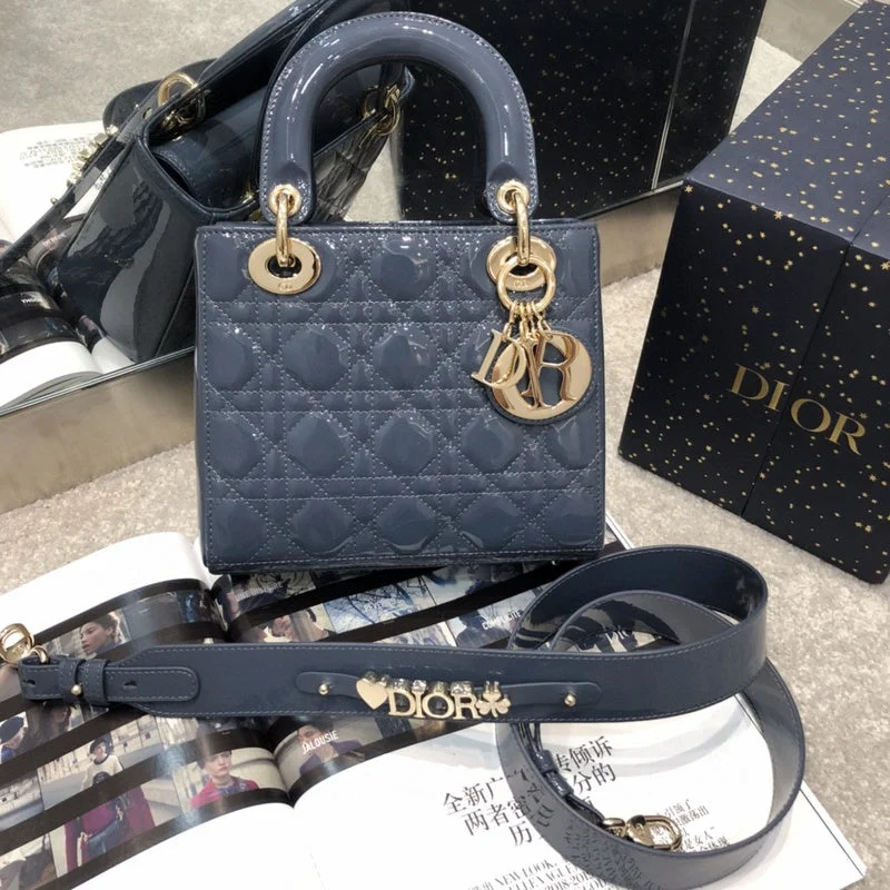 Christian Dior handbags with a snap - button closure and a decorative buckleChristian Dior Bags - 6049