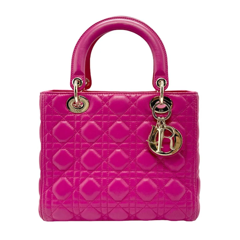 Christian Dior tote bags with a double - handle and shoulder - strap optionDior Lady Dior Handbag