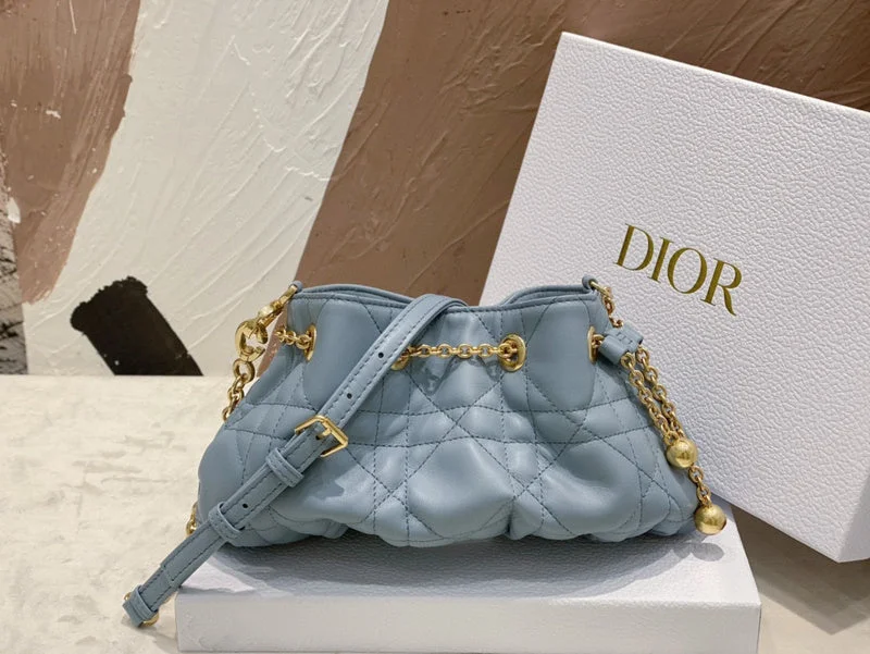 Stylish Christian Dior shoulder bags with a tassel - adorned zippermakbags - Dior Bags - 1348